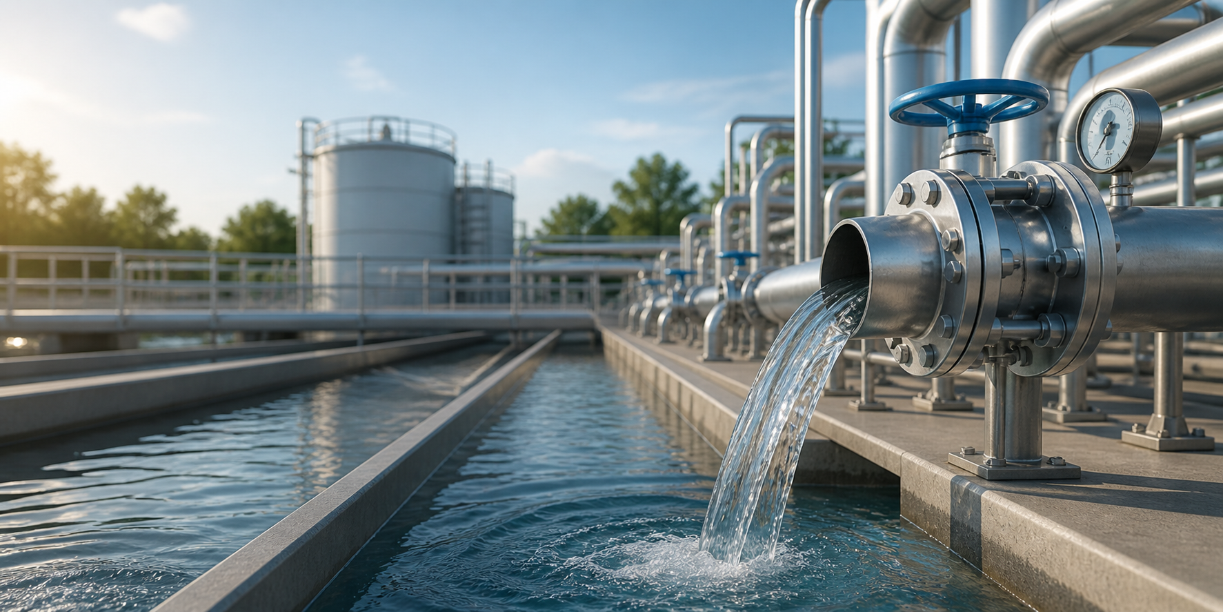 Válvula Rvalvec para ahorro de agua - tecnología inteligente de presión